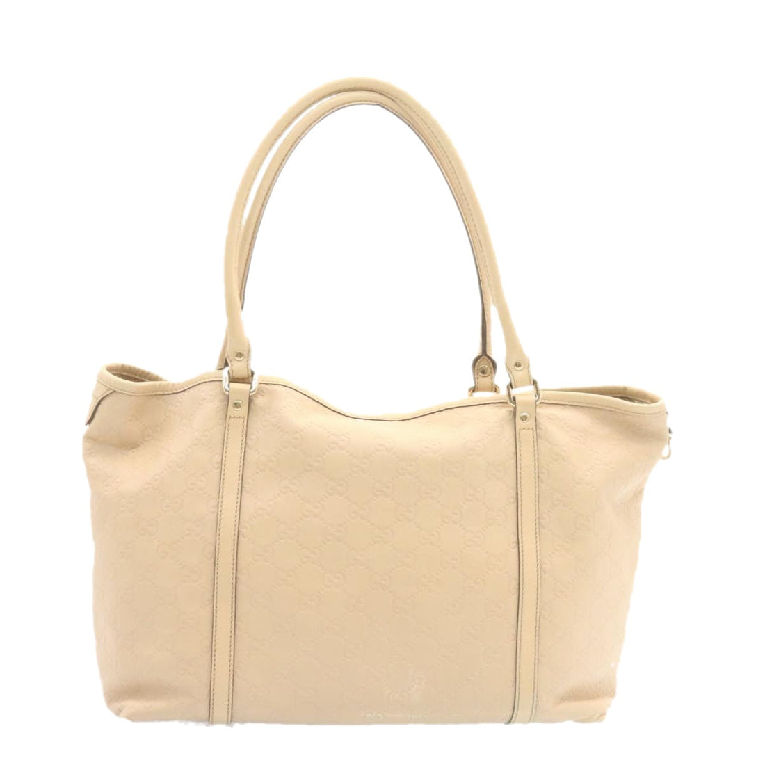 GUCCI  Shima Tote Bag Leather Beige  am1040g