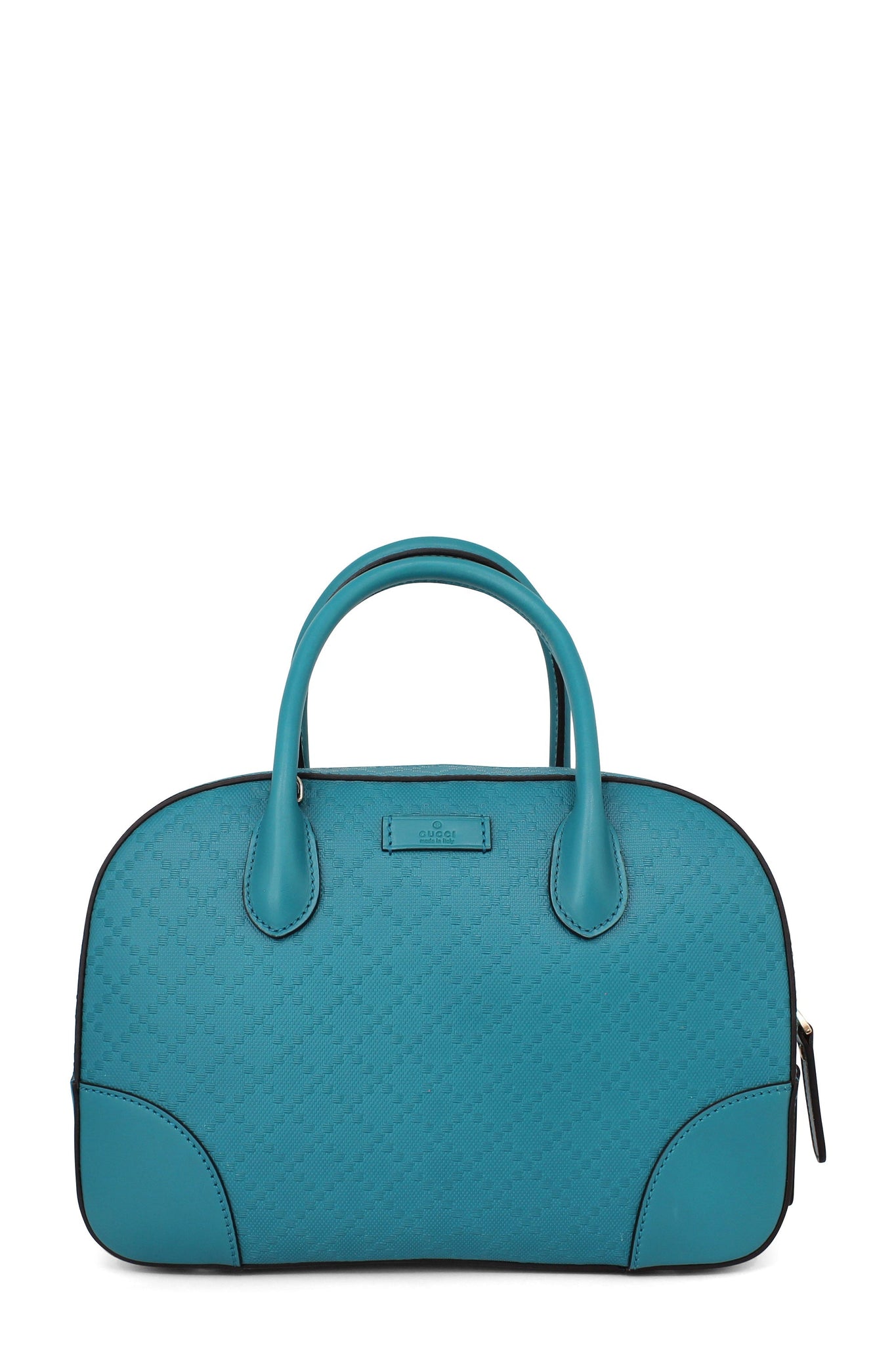 Diamante Satchel Turquoise