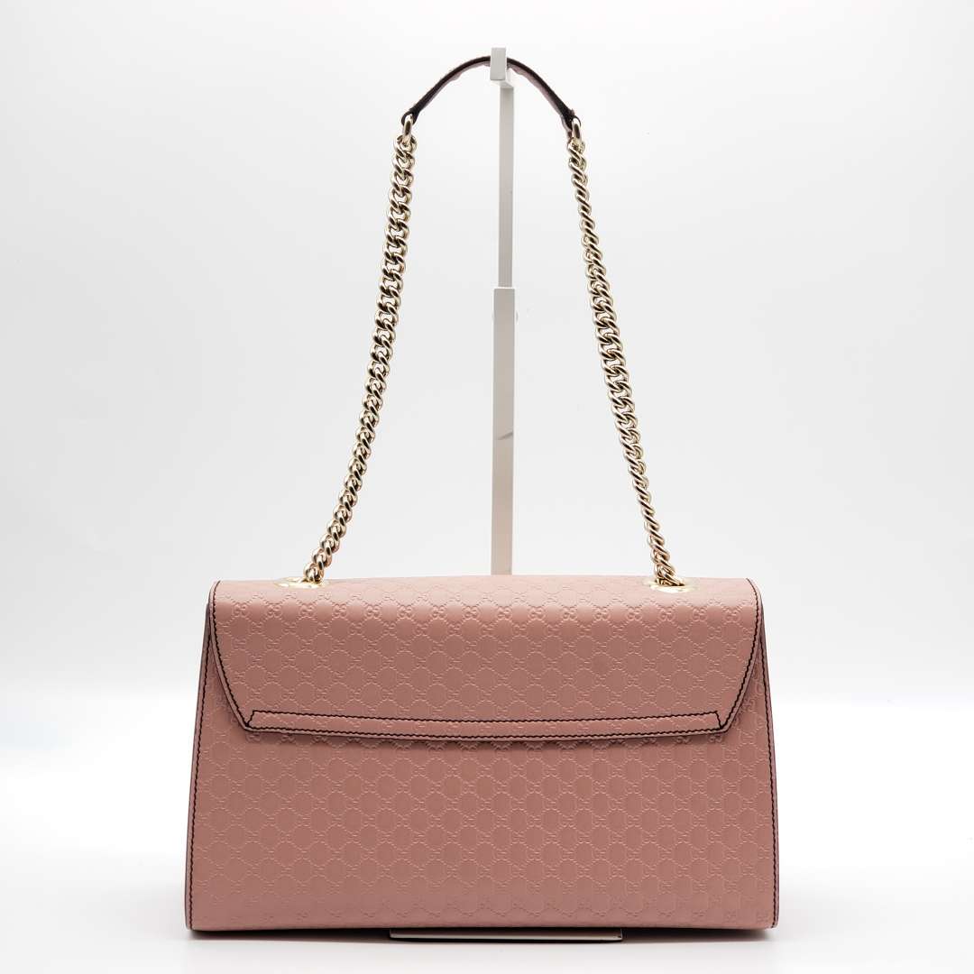 Gucci Emily Medium Leather Shoulder Bag