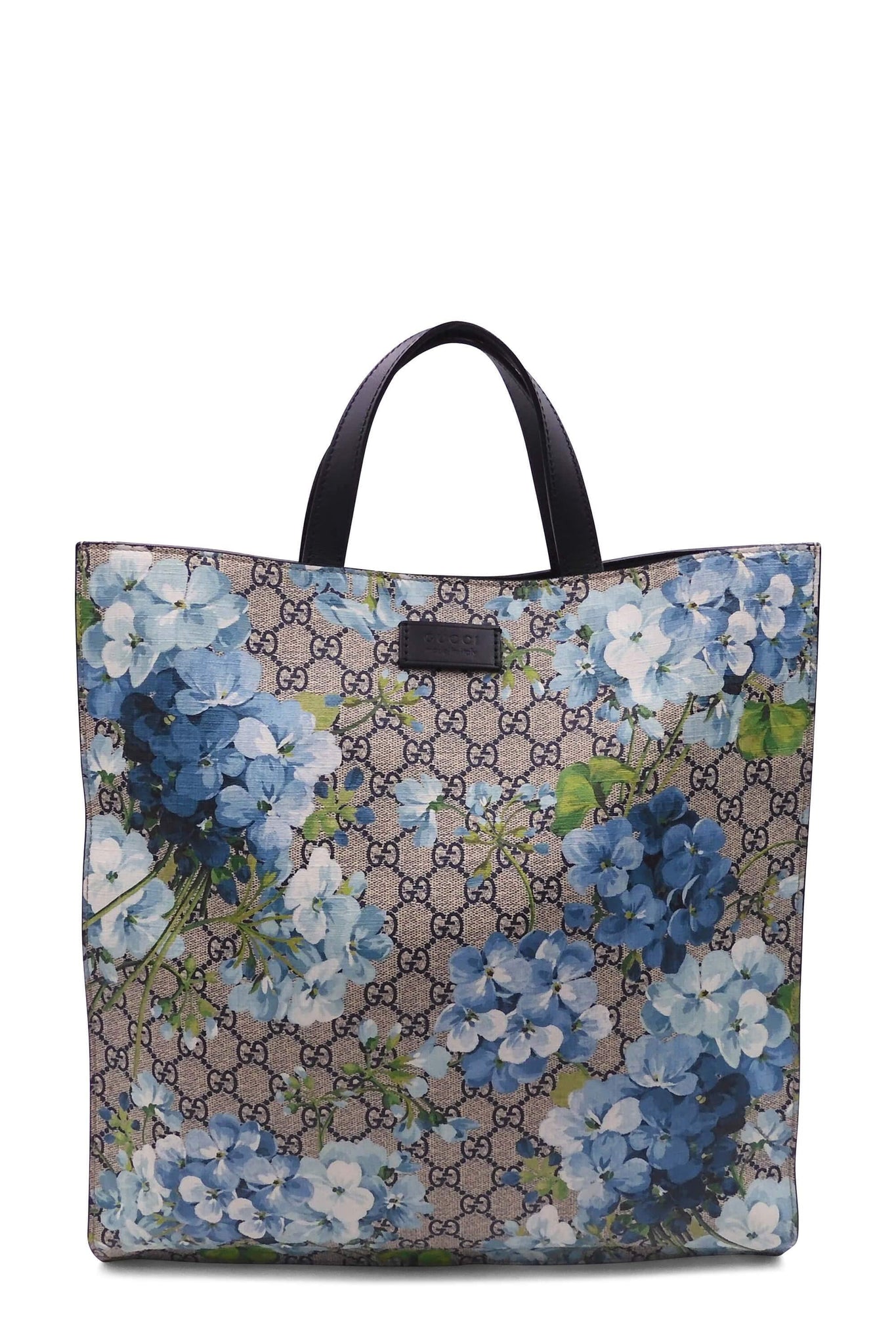 GG Blooms Top Handle Blue Blooms