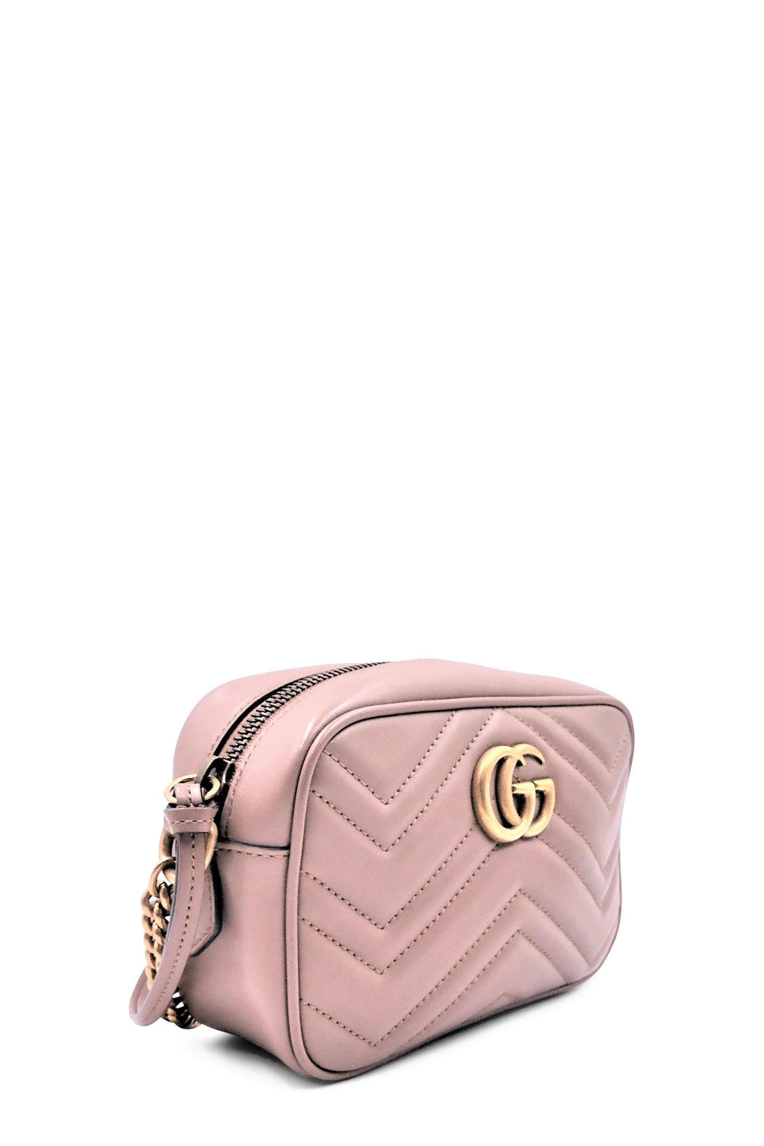 GG Marmont Matelasse Mini Bag Dusty Pink