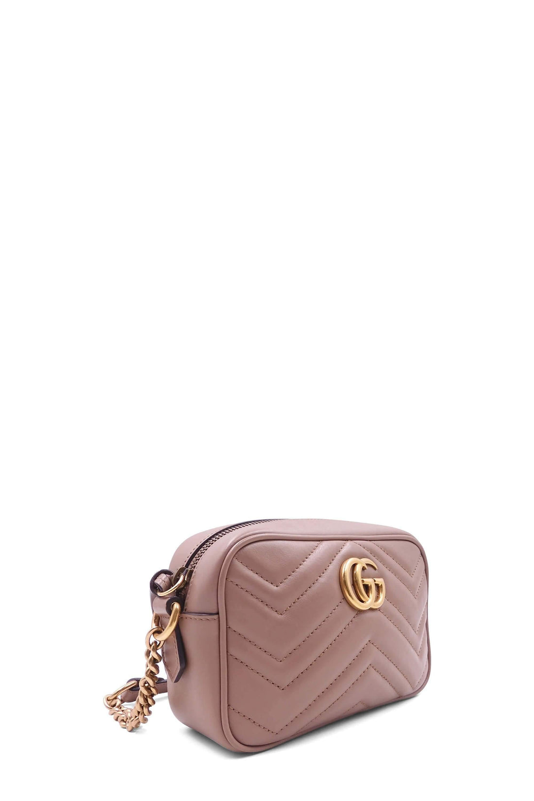 GG Marmont Matelasse Mini Bag Dusty Pink
