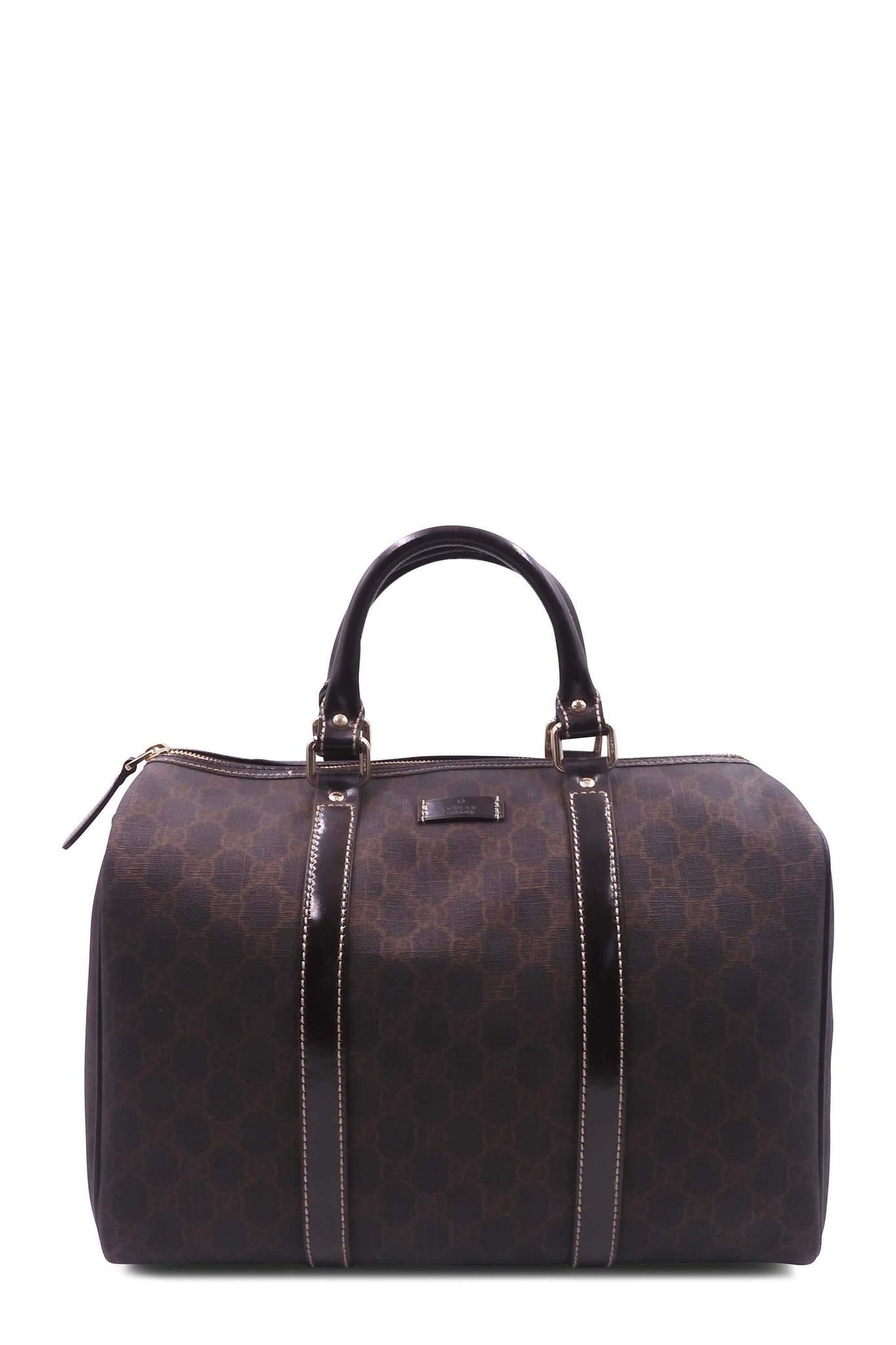 GG Supreme Joy Boston Bag Brown