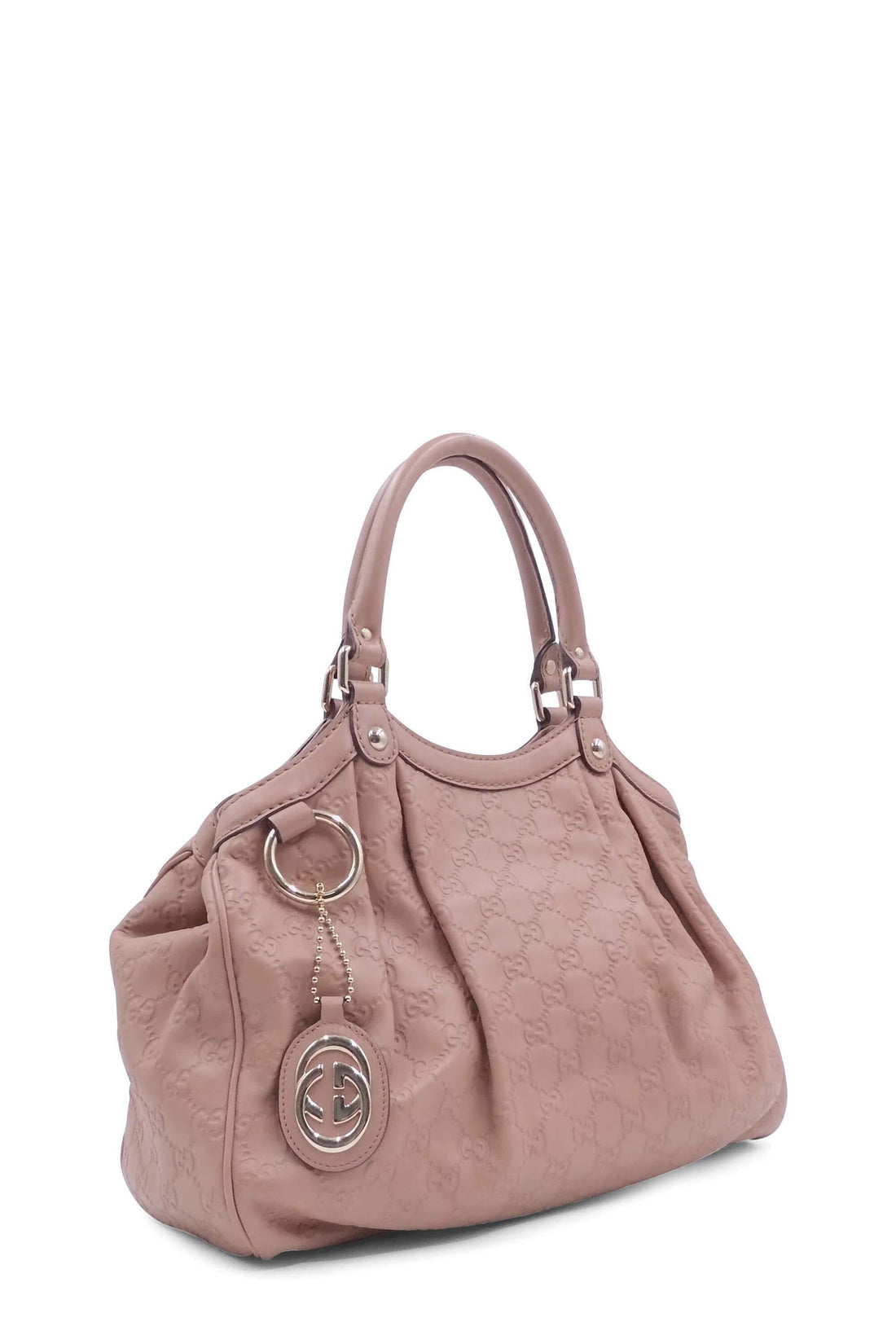 Guccissima Medium Sukey Tote Dusty Pink