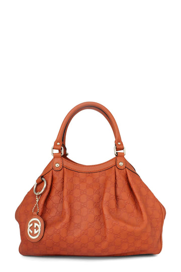 Guccissima Sukey Tote Orange