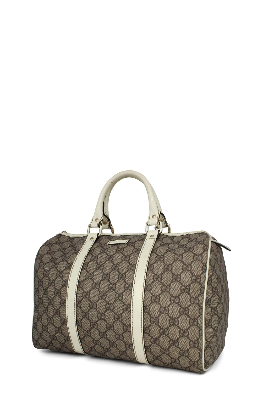 Joy GG Supreme Boston Bag White