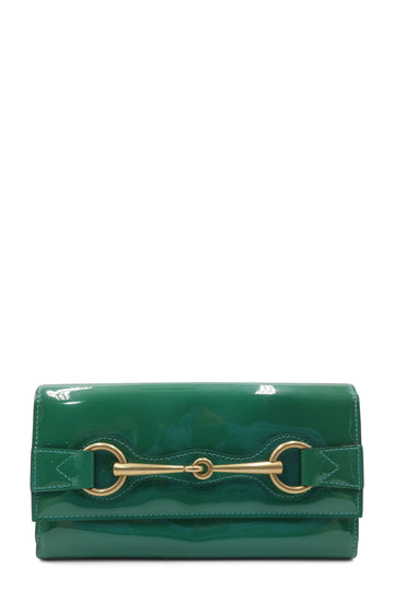 Patent Bright Bit Clutch Green