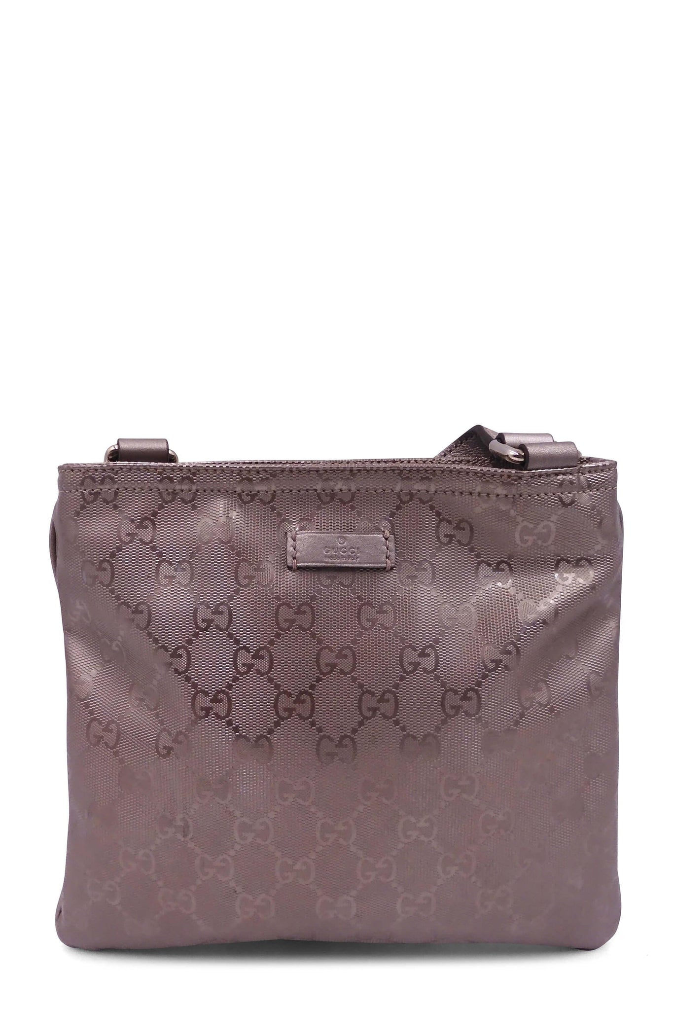 Small Crossbody Messenger Bag Bronze