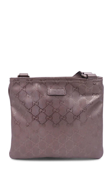 Small Crossbody Messenger Bag Bronze