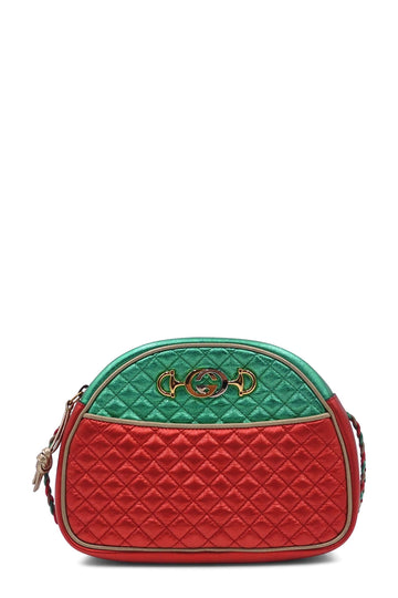 Trapuntata Mini Bag Red Green