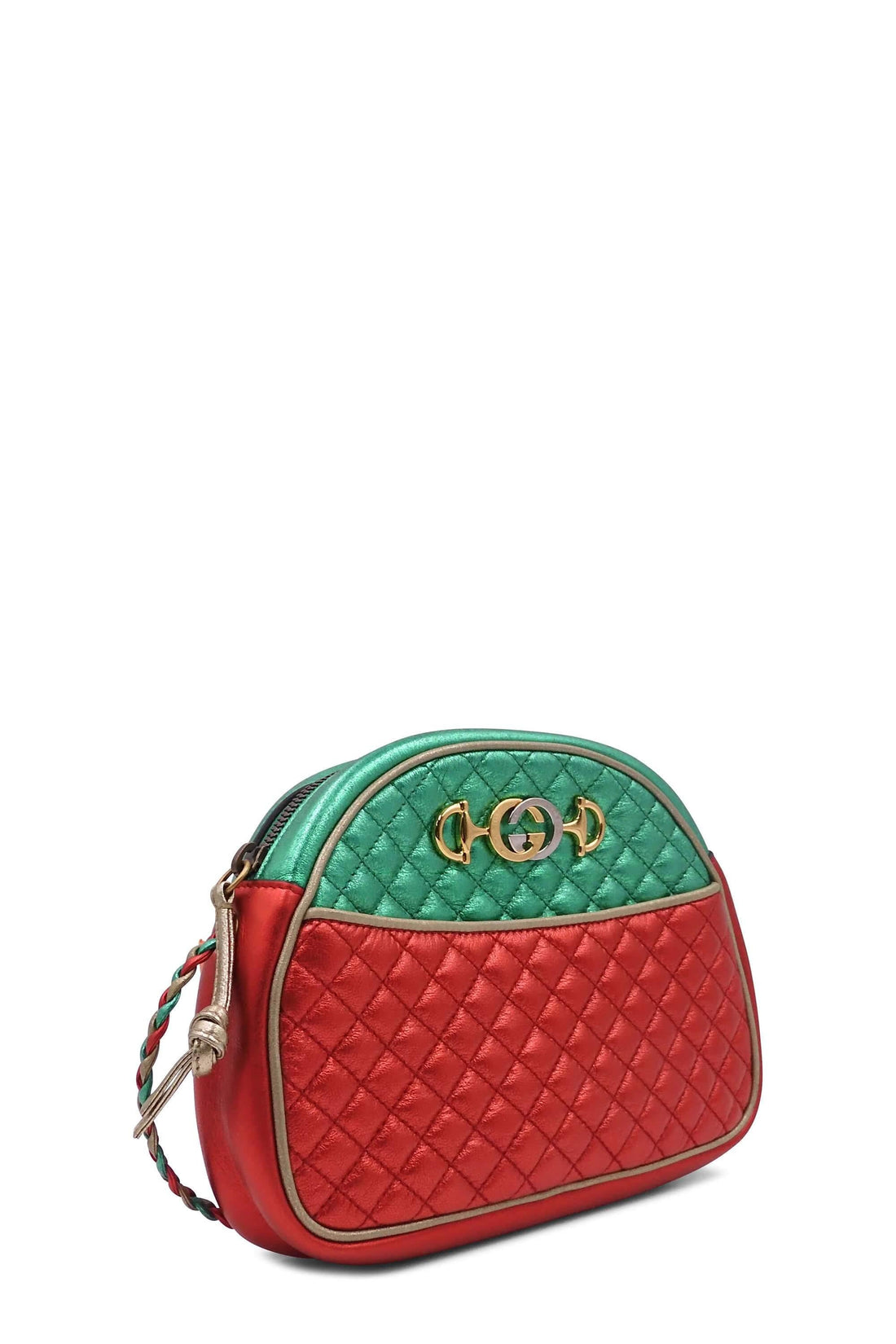 Trapuntata Mini Bag Red Green