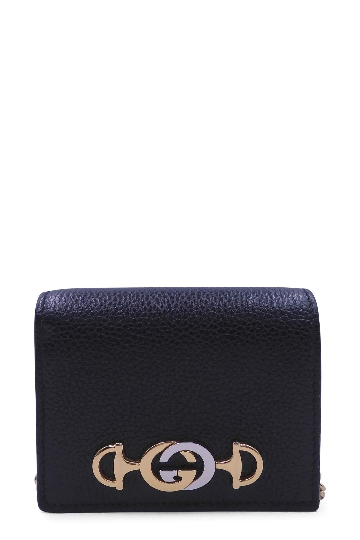 Zumi Card Case Wallet on Chain Black