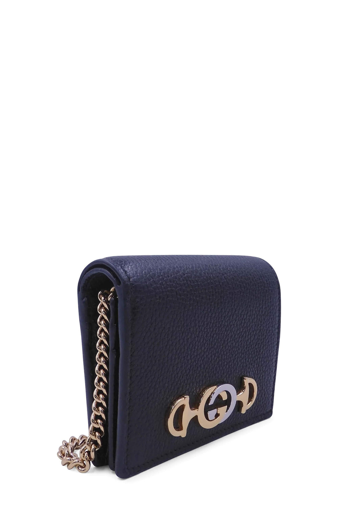 Zumi Card Case Wallet on Chain Black