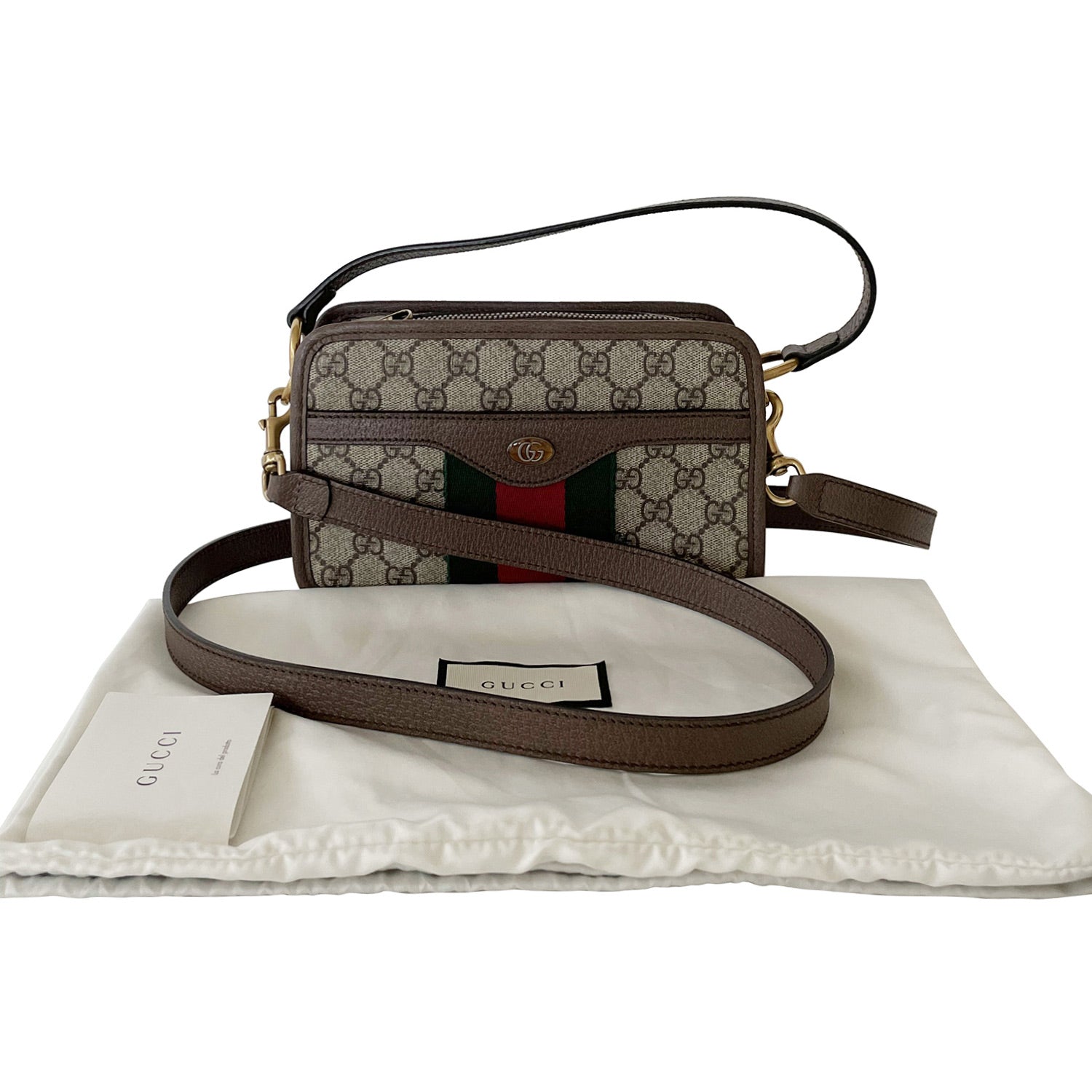 Gucci GG Ophidia Zip Mini Bag