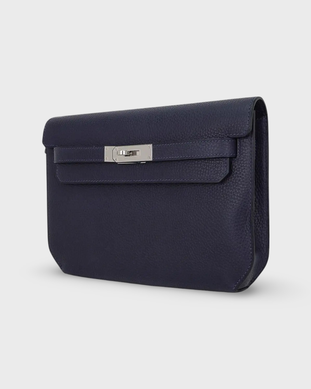 Hermes Kelly Depeches Pouch 25 Pouch Indigo