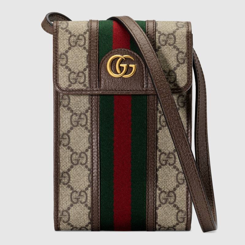 Gucci Ophidia Mini Bag Brown Leather