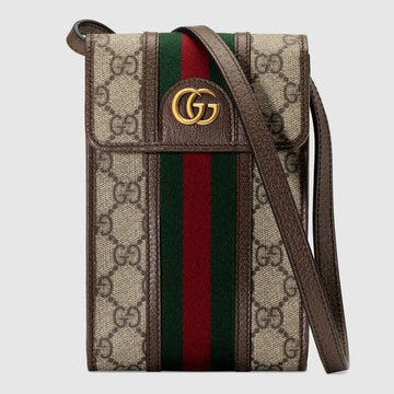 Gucci Ophidia Mini Bag Brown Leather