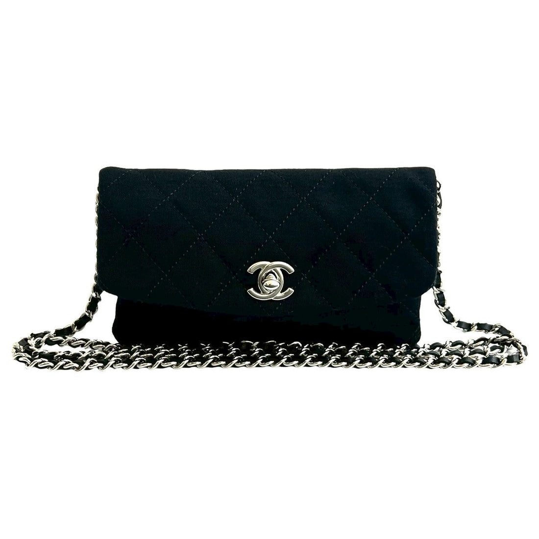 Chanel Matelassé Jersey Shoulder Bag Limited