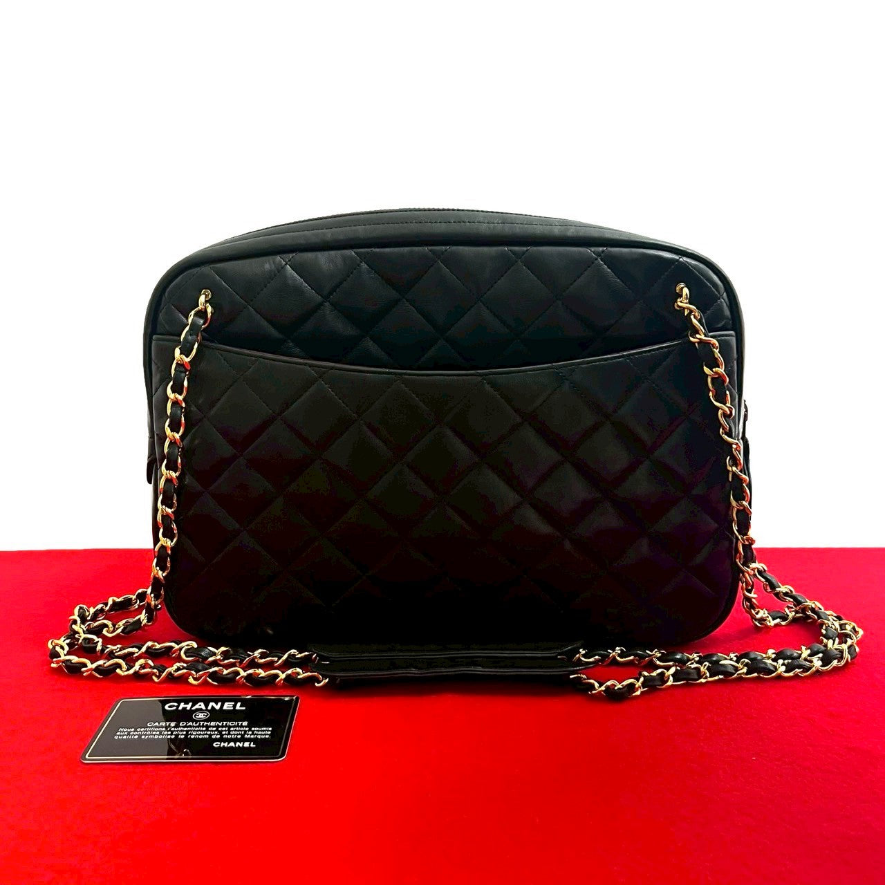 Chanel Matelassé Lambskin Shoulder Bag