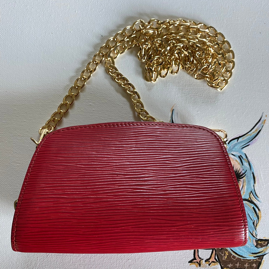 The Kinglet -Prestige Totes Bags Epi in Red Crossbody Bag