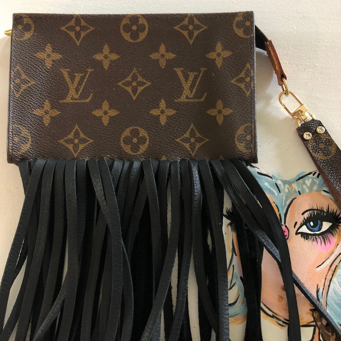 The Jay -Prestige Totes Bags Clutch Wristlet | Upcycled