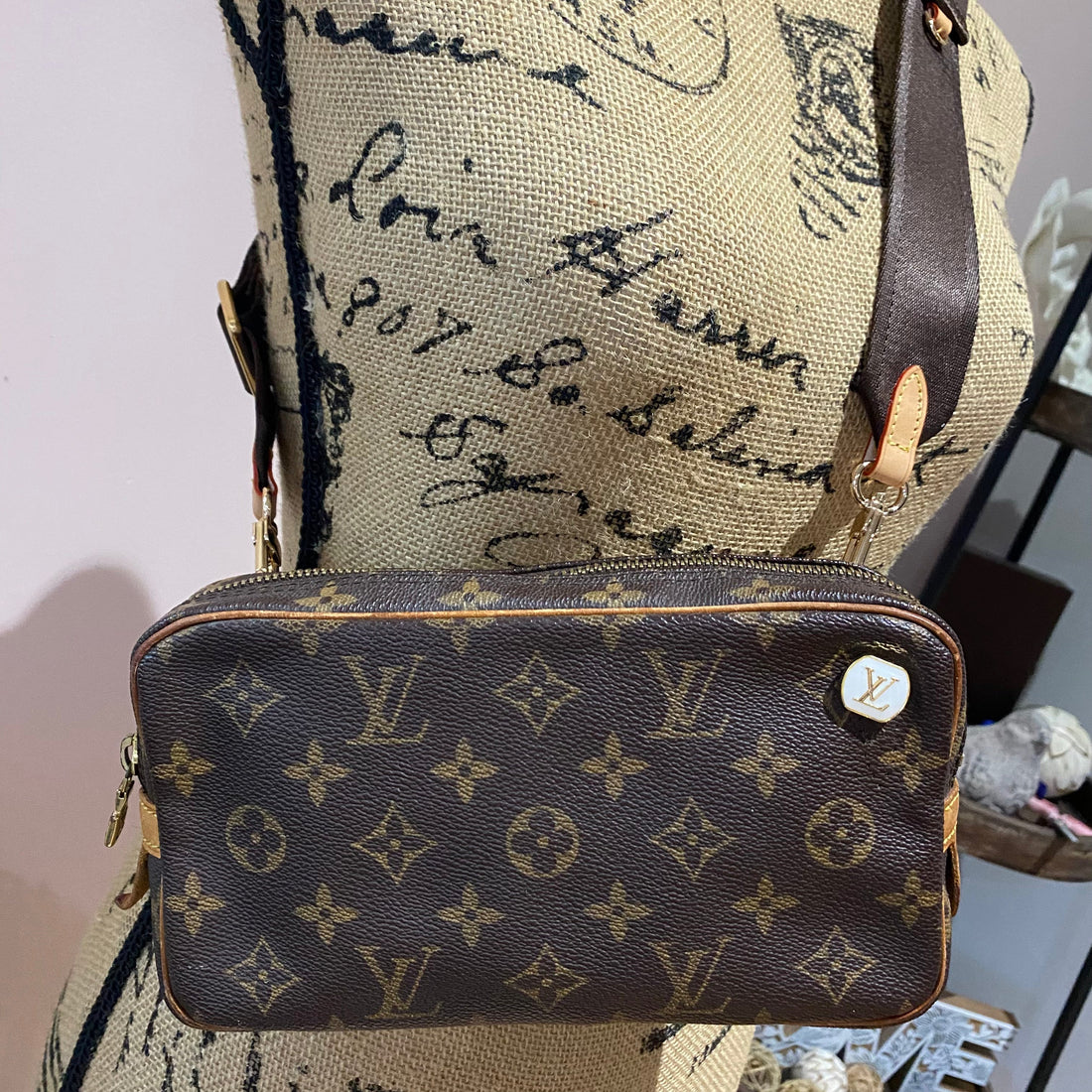 The Junco Crossbody -Prestige Totes Bags Monogram in Tan