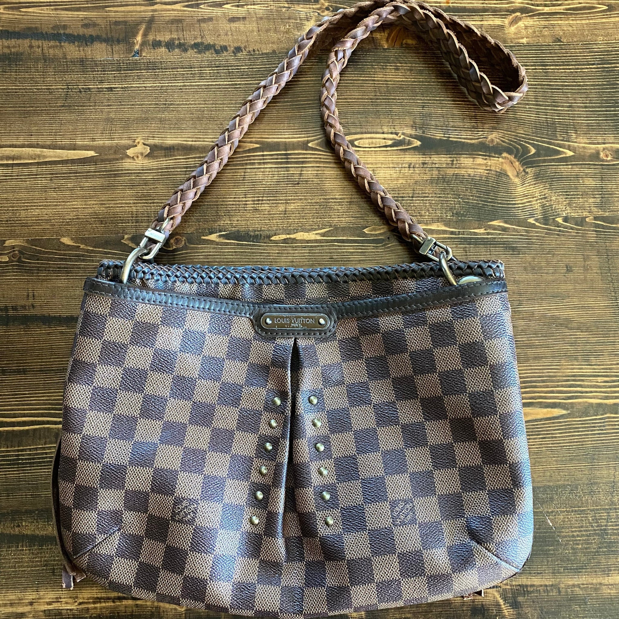 The Waxwing Shoulder Bag in Damier