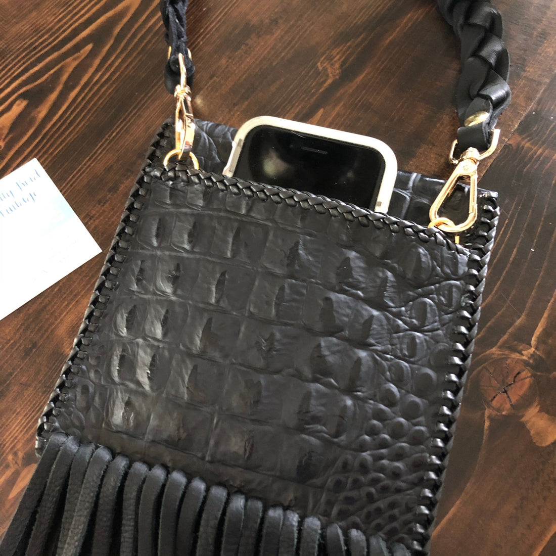 The Hawk - BlackPrestige Totes Bags Clutch/Wristlet/Crossbody Bag