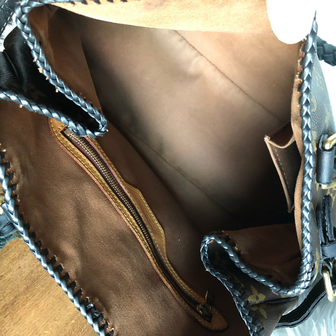 The BluePrestige Totes Bags in Black Monogram