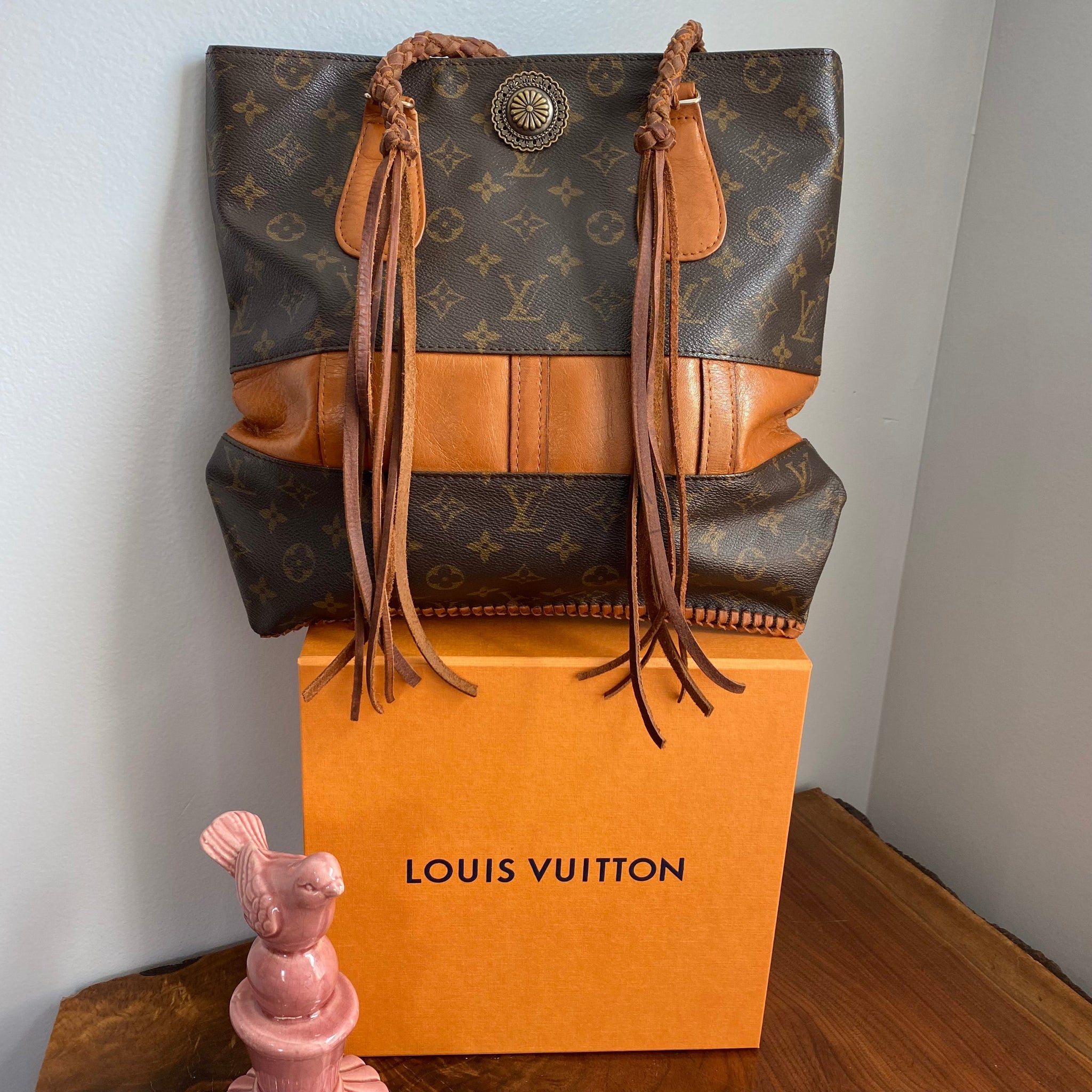 The Owl -Prestige Totes Bags Monogram Shoulder Bag