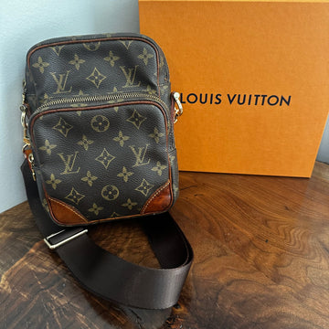 The Parrot Crossbody - Monogram in Tan