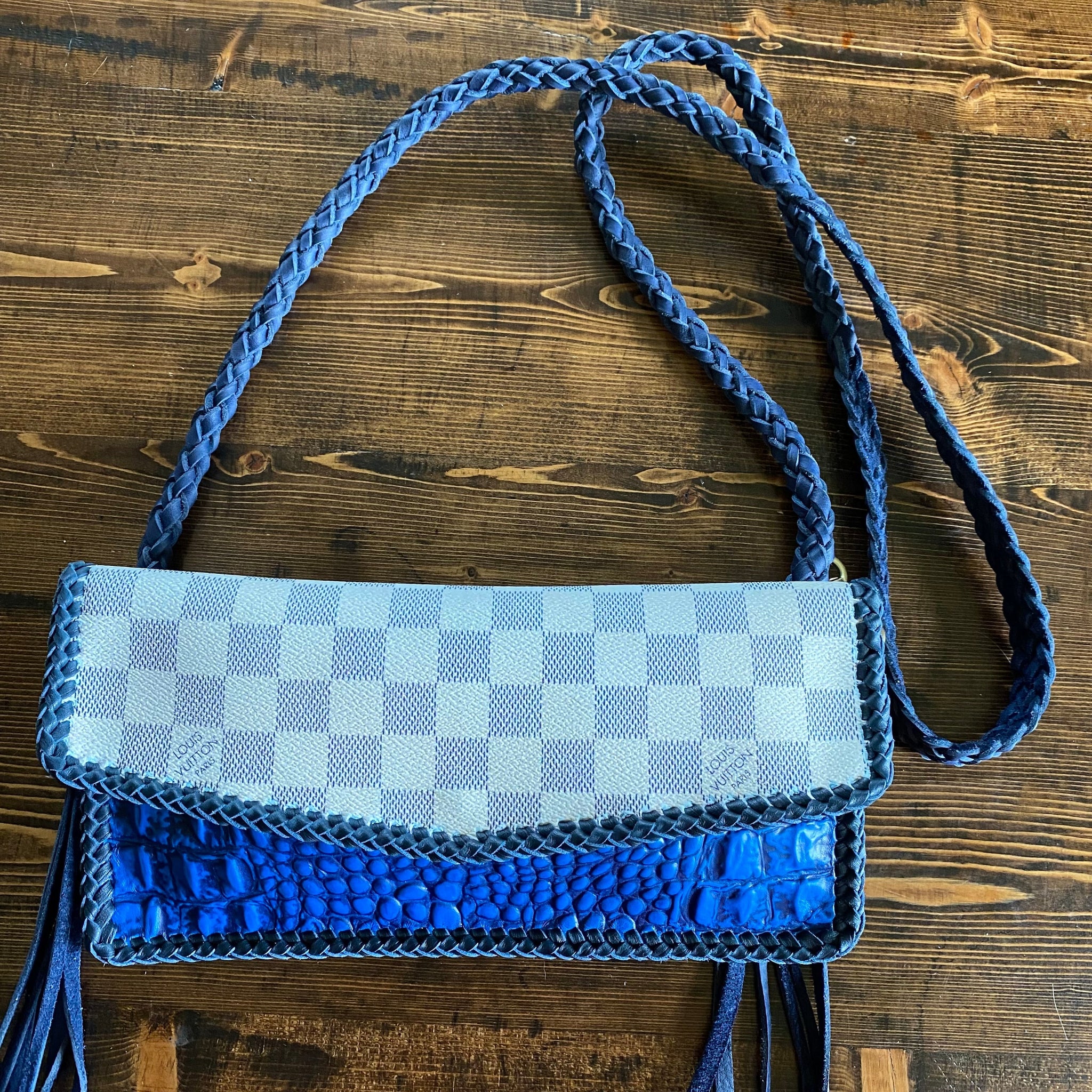 The Crane - Damier and BluePrestige Totes Bags Crossbody Bag