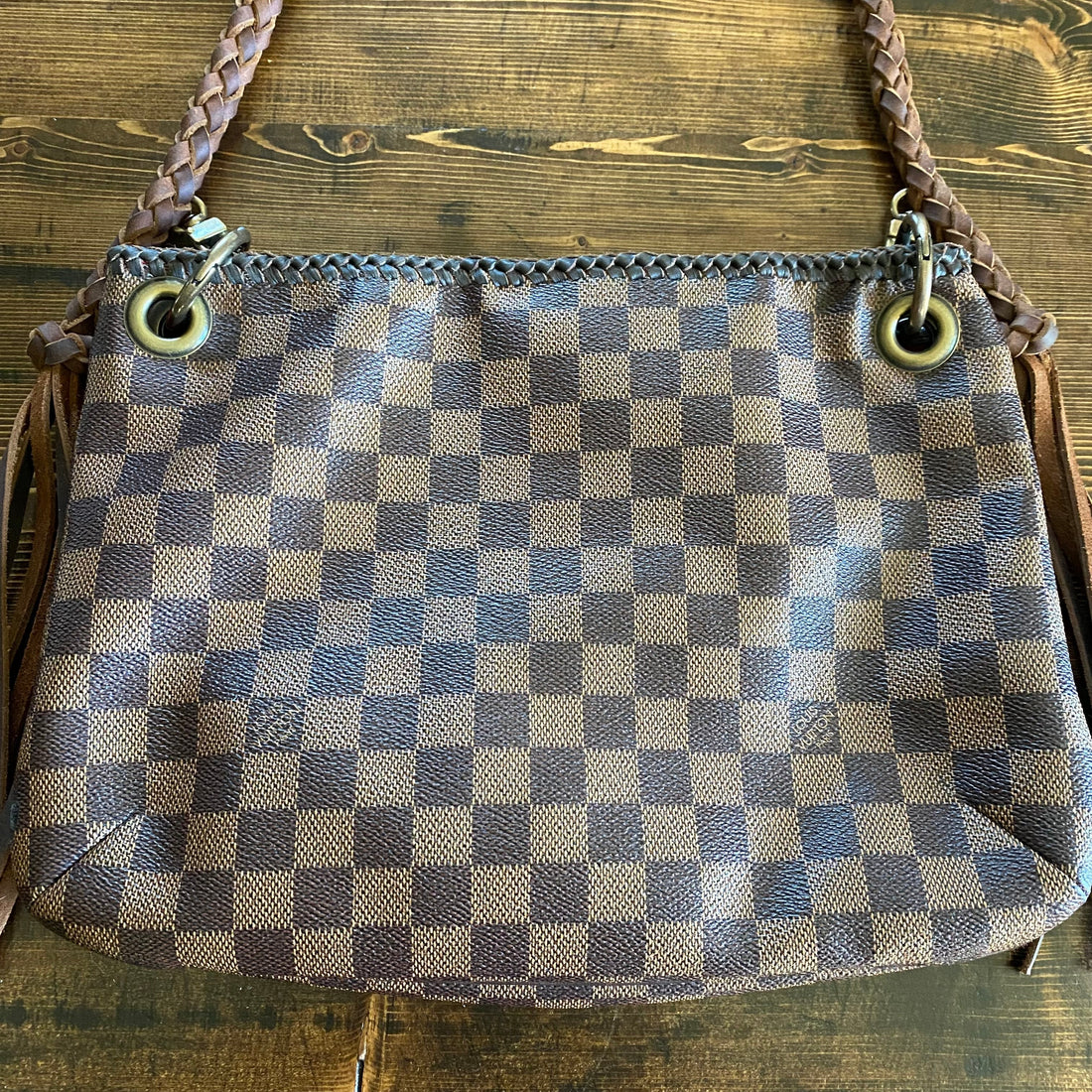 The Waxwing Shoulder Bag in Damier