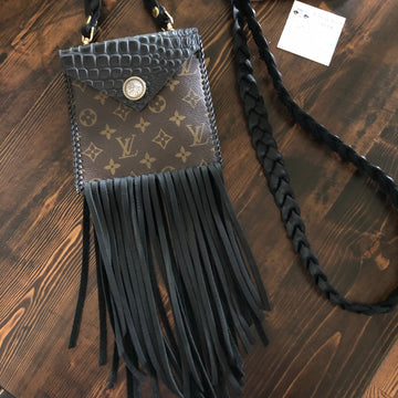 The Hawk - BlackPrestige Totes Bags Clutch/Wristlet/Crossbody Bag