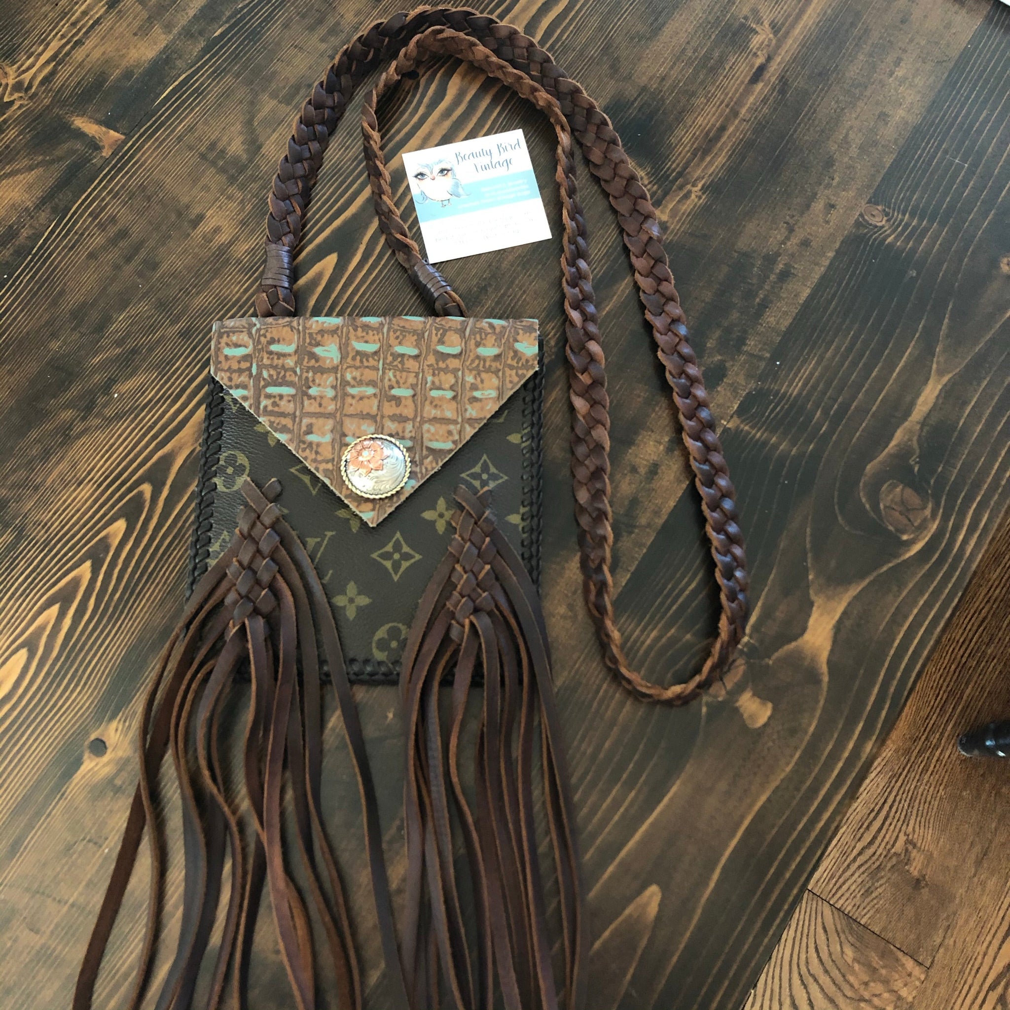 The Hawk - BrownPrestige Totes Bags Clutch/Wristlet/Crossbody Bag