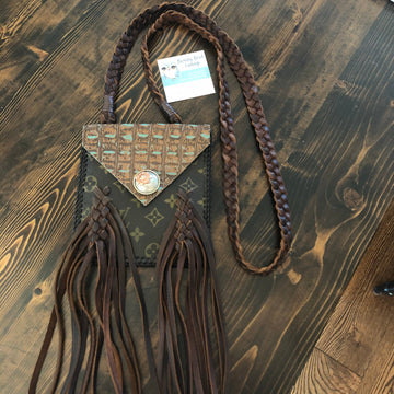 The Hawk - BrownPrestige Totes Bags Clutch/Wristlet/Crossbody Bag