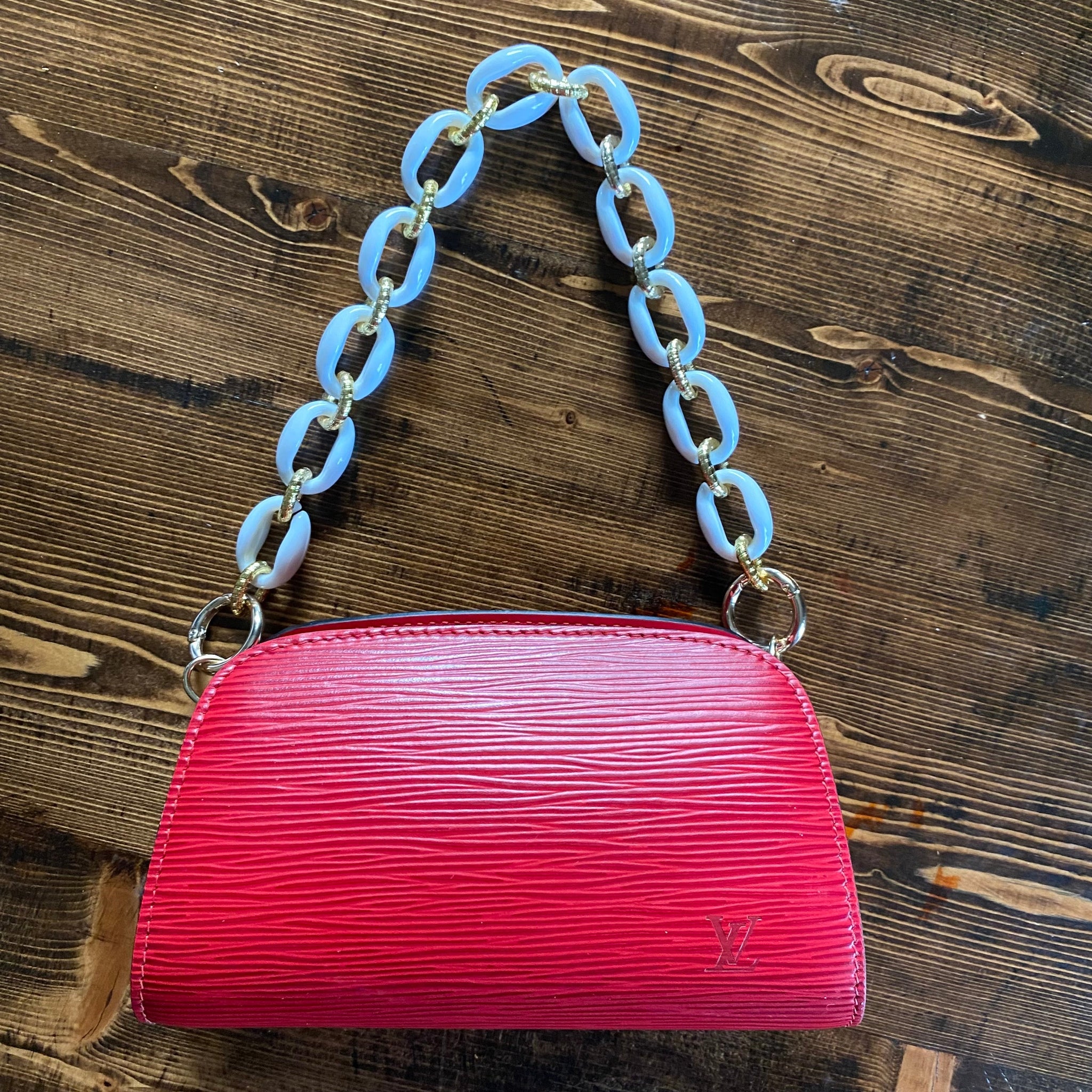 The Kinglet -Prestige Totes Bags Epi in Red Wristlet Bag