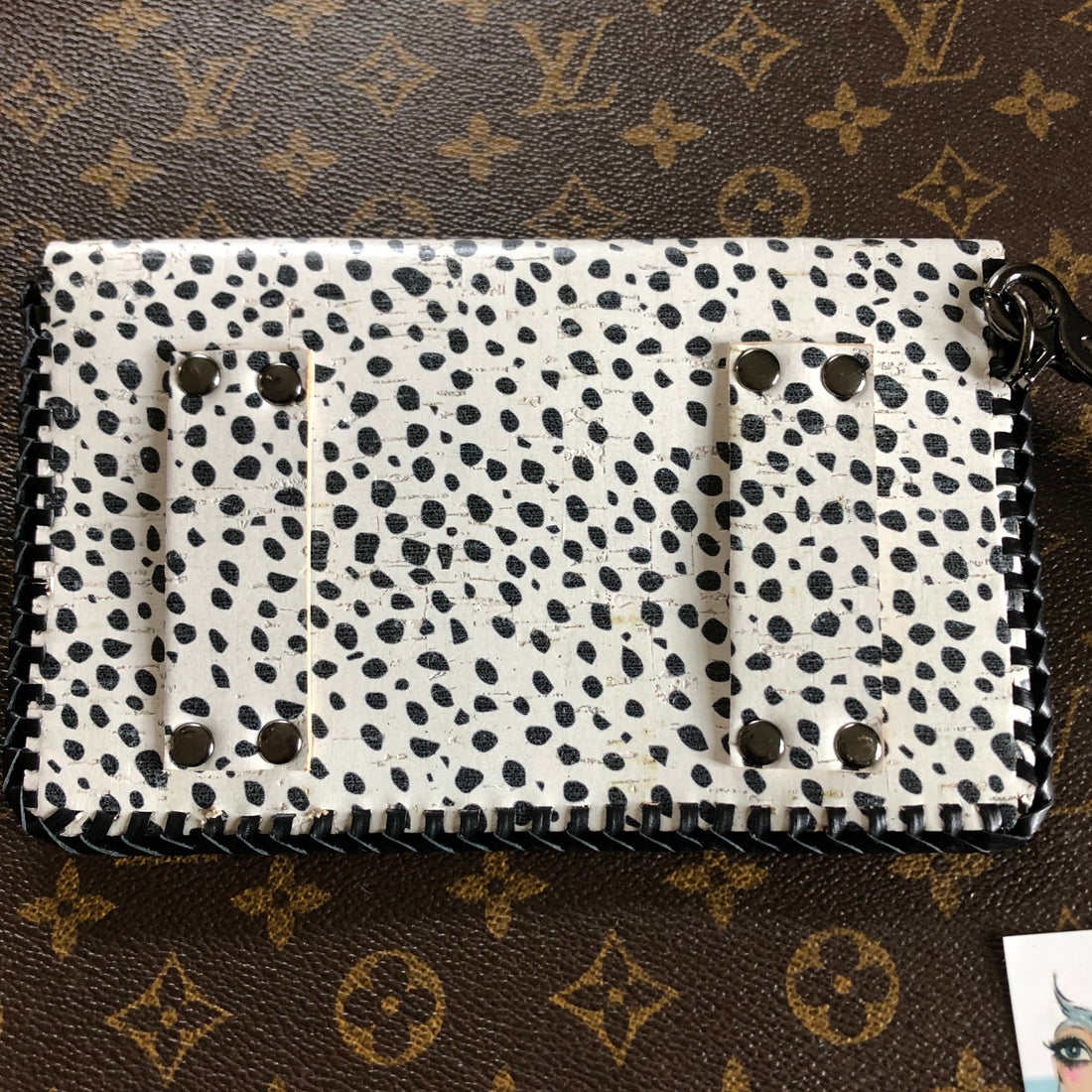 The Wren - Red Vernis/CheetahPrestige Totes Bags Wristlet/Fanny Pack/Clutch