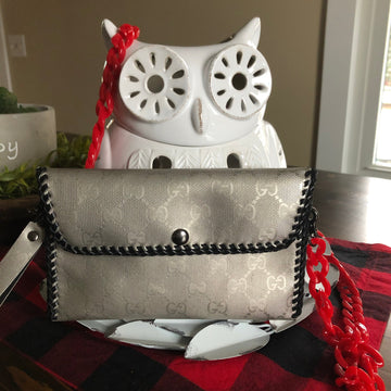 The Wren - Silver GGPrestige Totes Bags Wristlet/Crossbody/Clutch Bag