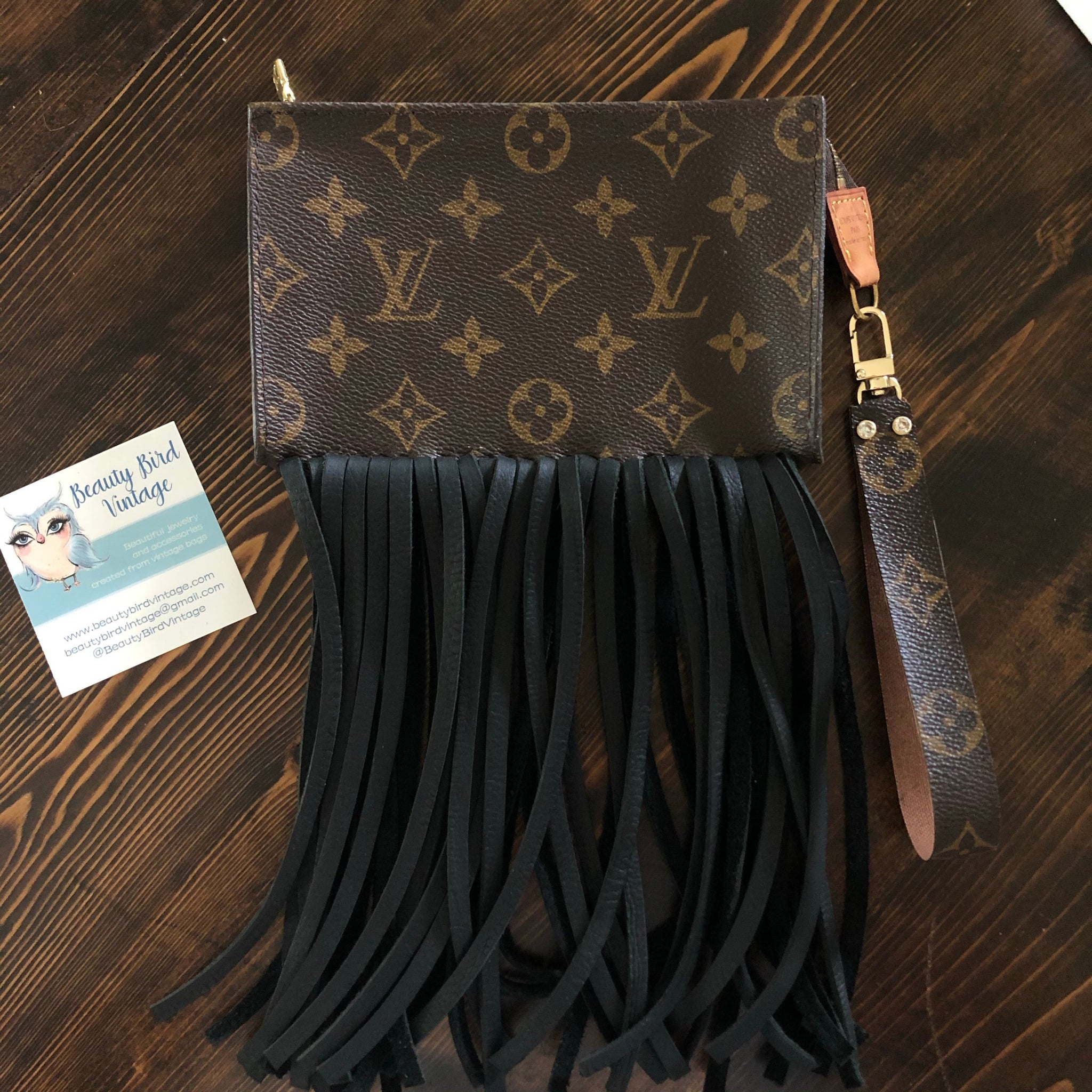 The Jay -Prestige Totes Bags Clutch Wristlet | Upcycled