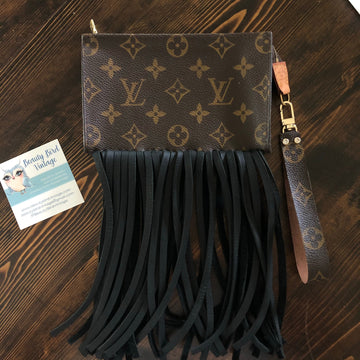 The Jay -Prestige Totes Bags Clutch Wristlet | Upcycled