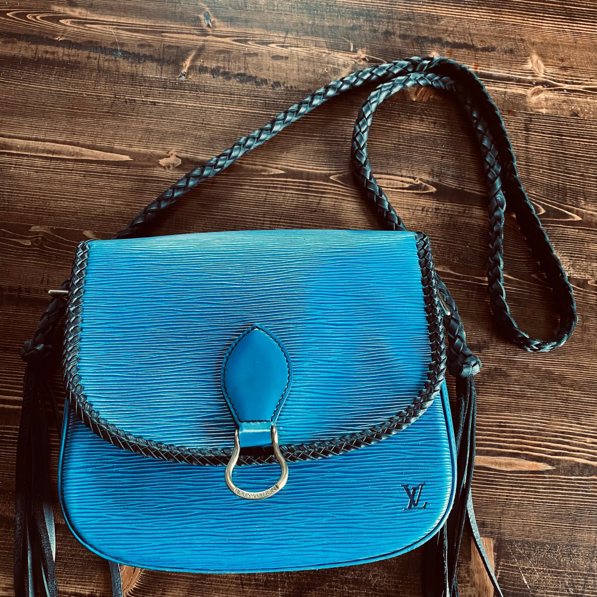 The Swift -Prestige Totes Bags Blue Epi Crossbody