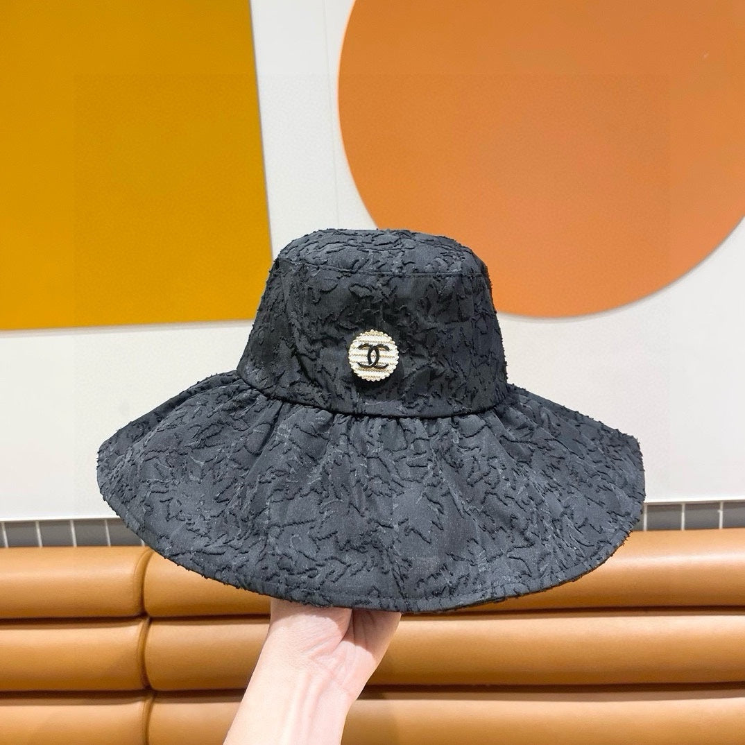 CHANEL BUCKET HAT BLACK 428190