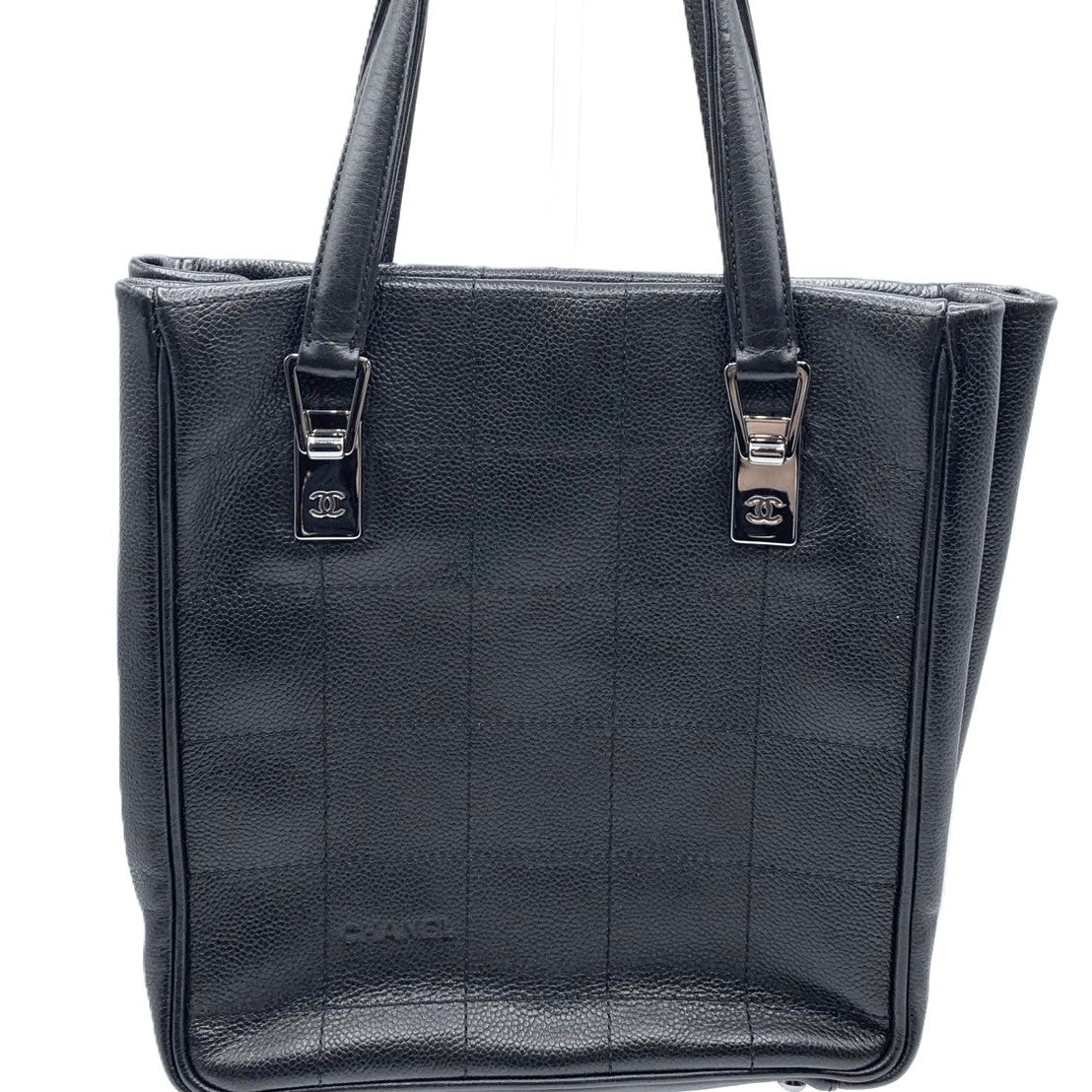 Chanel Caviar Skin Tote Bag Black