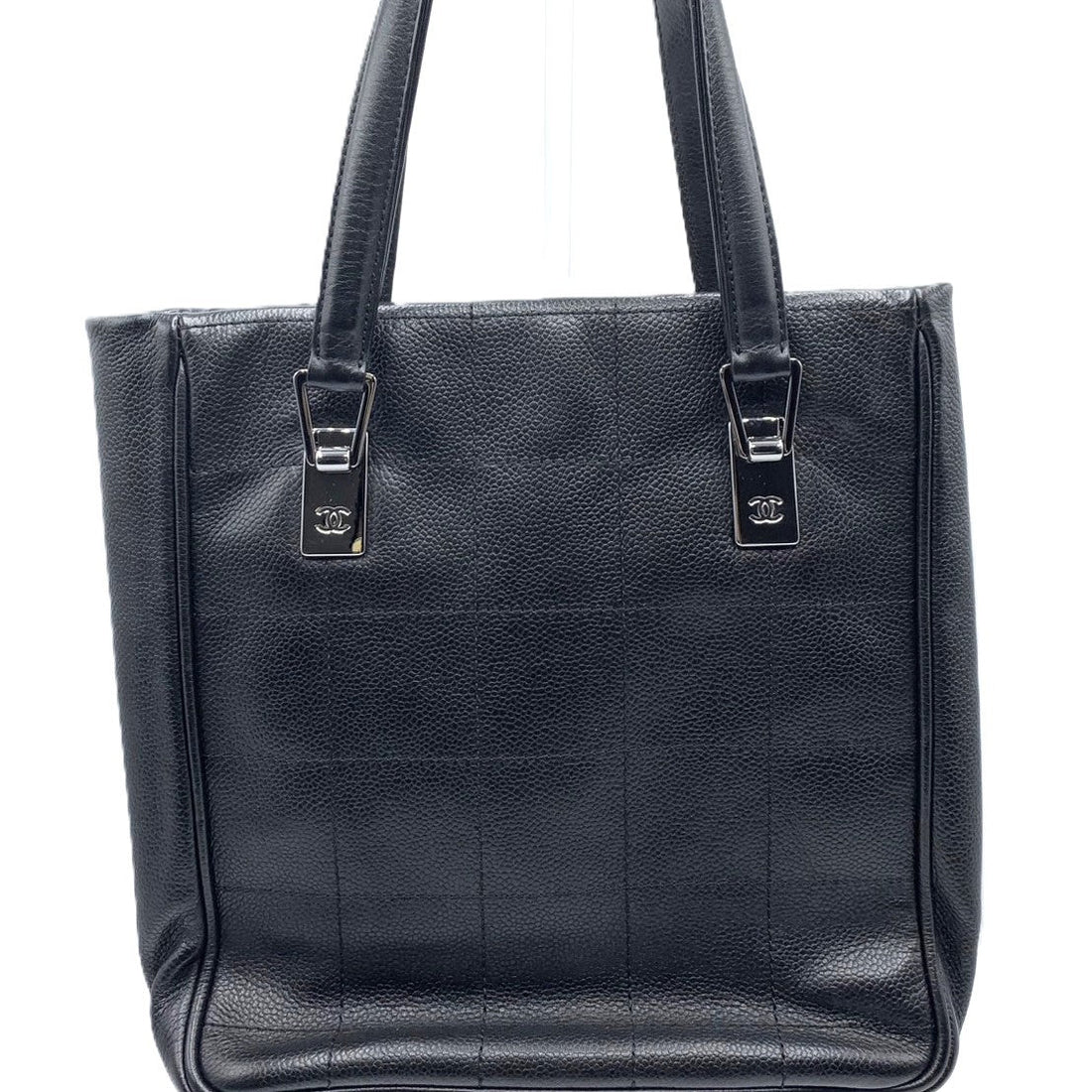 Chanel Caviar Skin Tote Bag Black