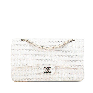 Chanel Matelasse 25 Tweed Leather 2way Shoulder Bag