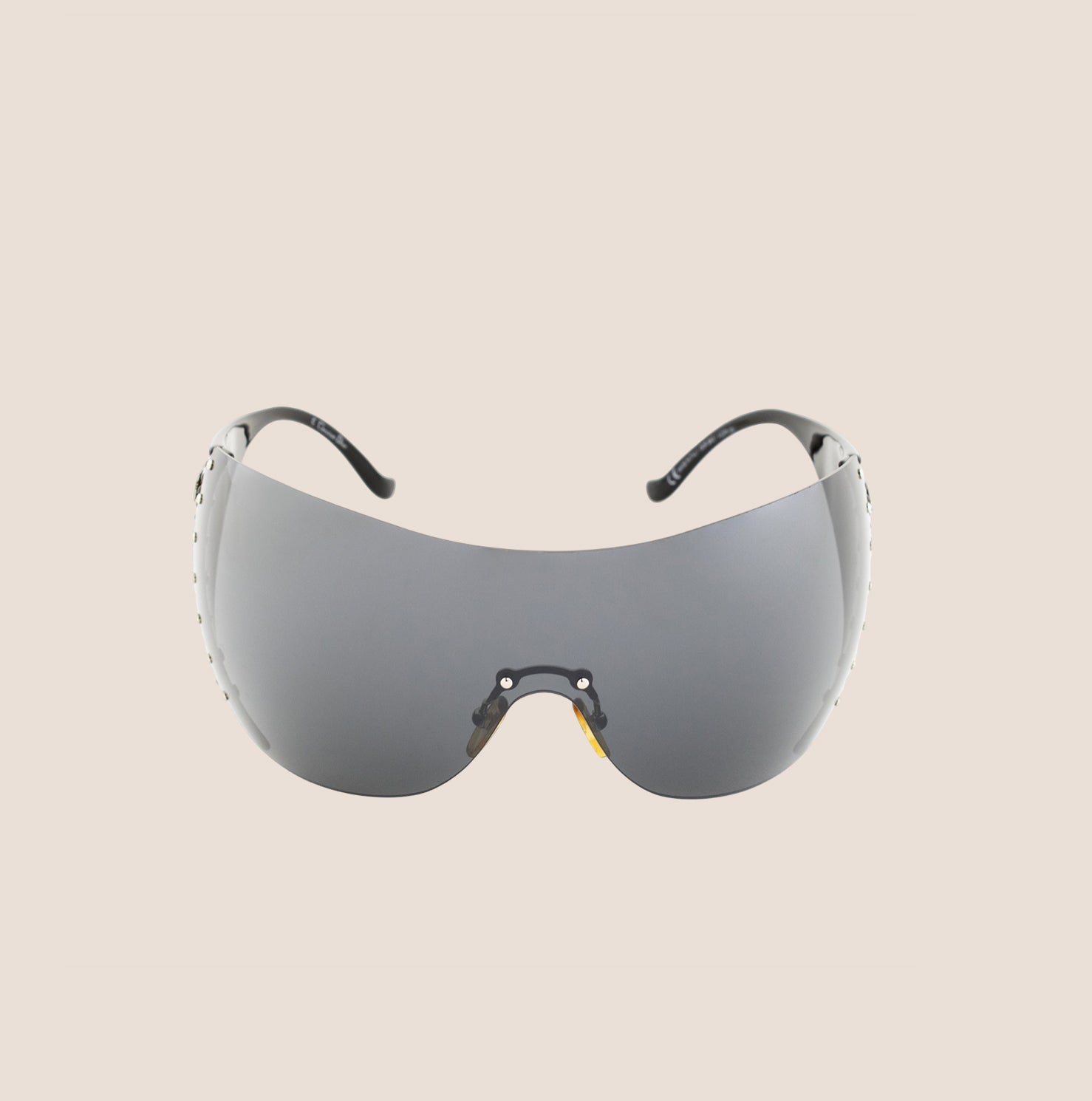 CHRISTIAN DIOR BLACK BIKE SUNGLASSES