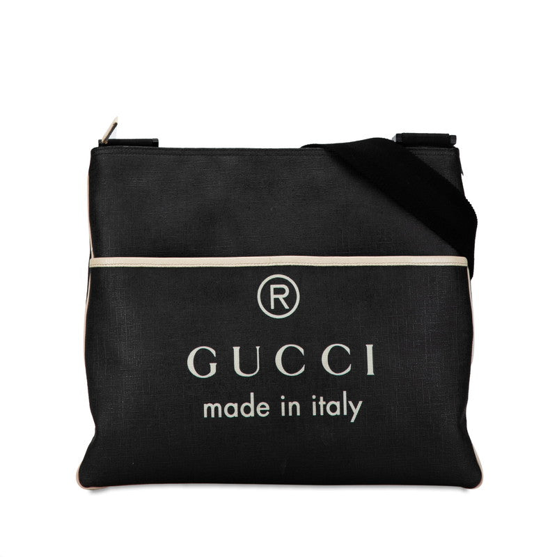 Gucci PVC Leather Logo Shoulder Bag 162904