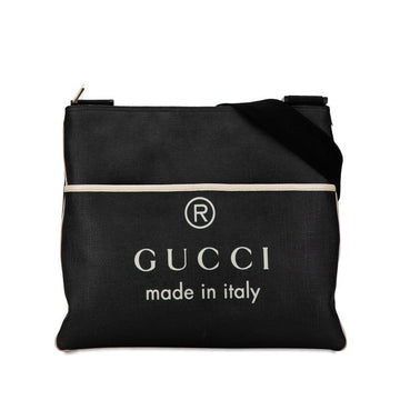 Gucci PVC Leather Logo Shoulder Bag 162904