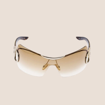 CHRISTIAN DIOR BROWN CLEAR AIRSPEED 1 SUNGLASSES